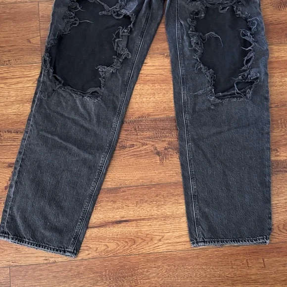 Black Ripped Baggy jeans - Picture 4 of 8